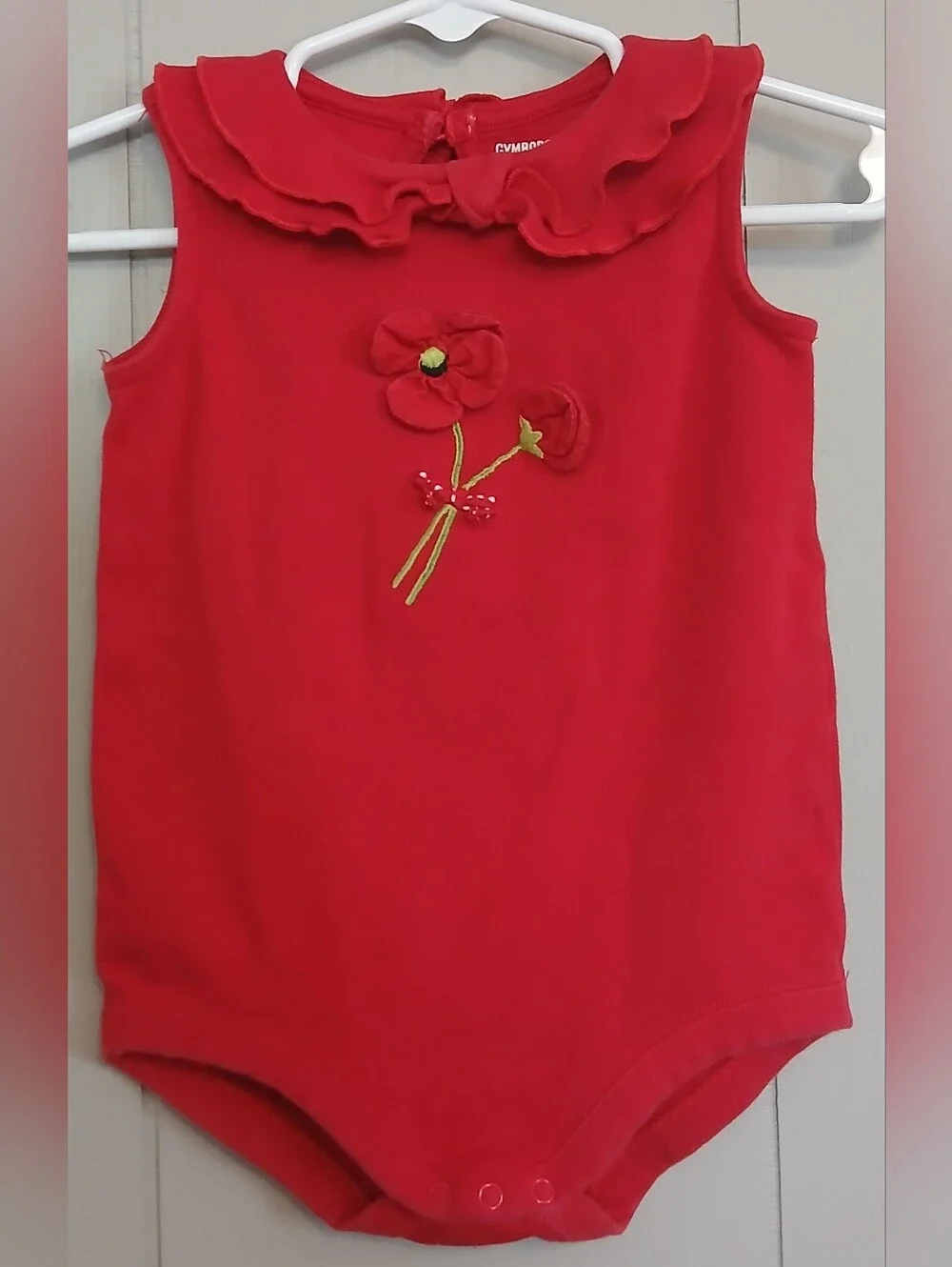 Gymboree Poppy Friends Girls 12-18 Months Bodysuit
